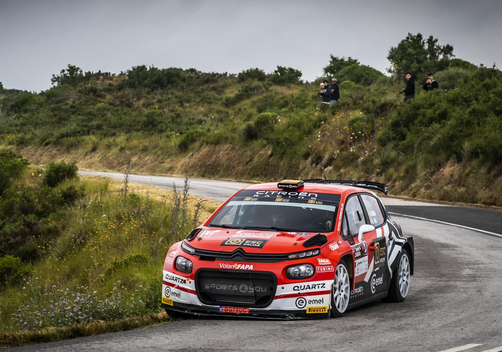 Diego Ruiloba / Luís Angel em Citroen C3 Rally2