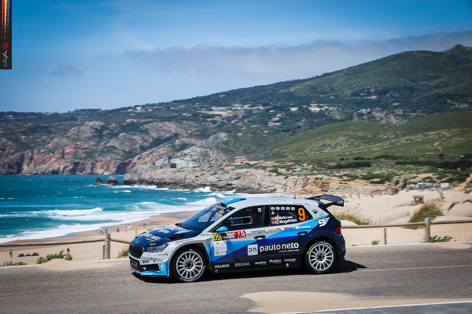 Paulo Neto / Carlos Magalhães em Skoda Fabia RS Rally2 