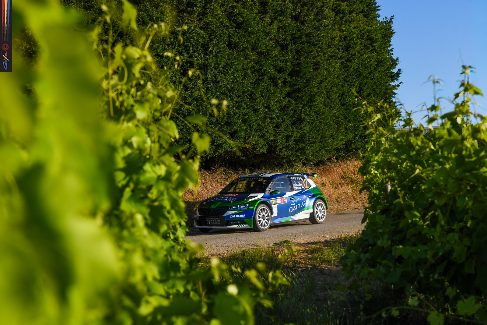 Paulo Caldeira / Ricardo Faria em Skoda Fabia Rally2 Evo